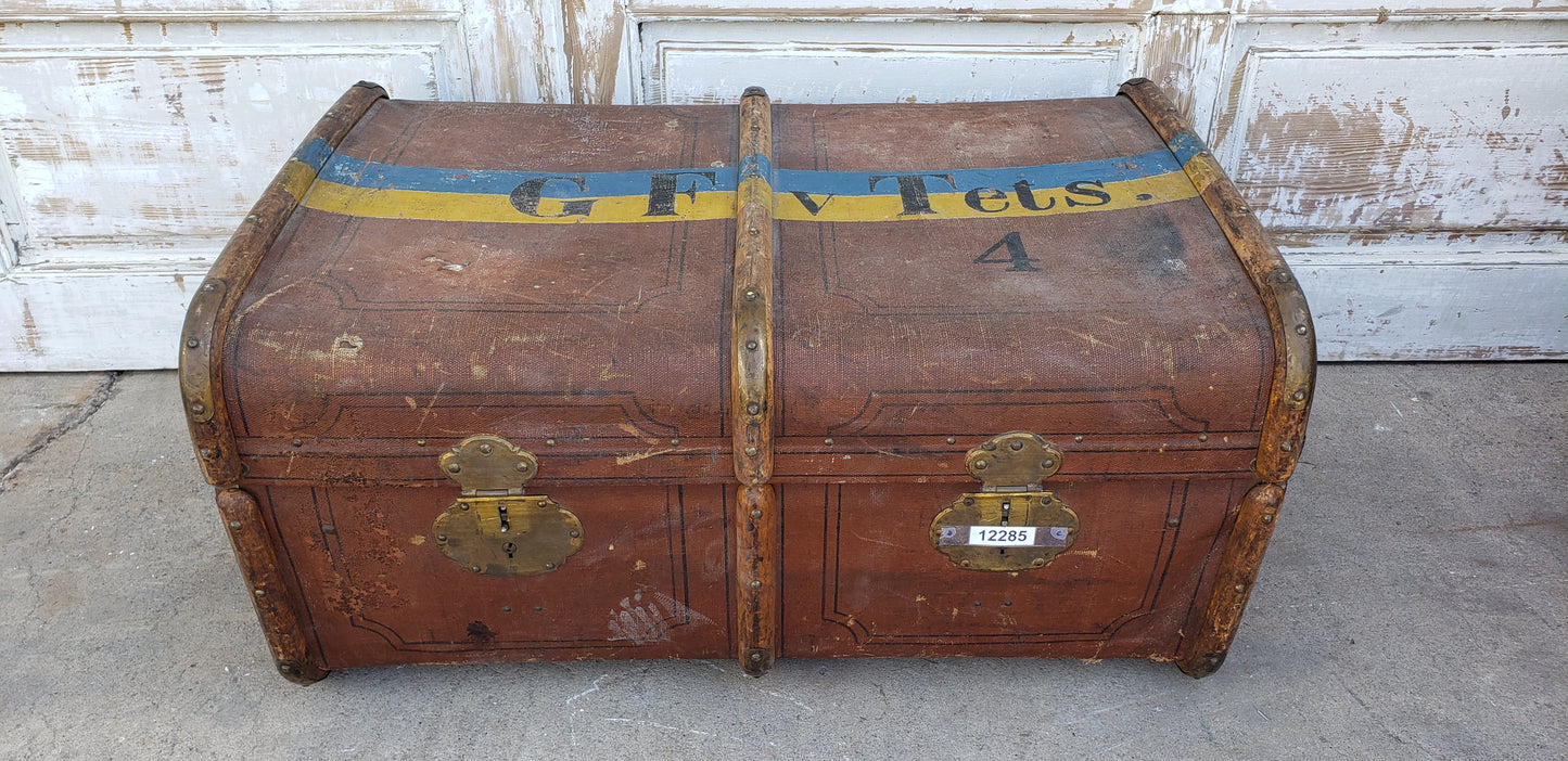 Painted Suitcase/Trunk