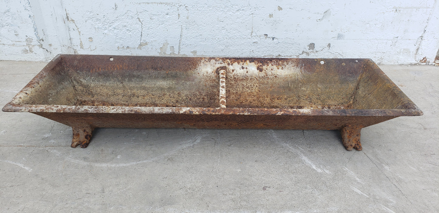 Antique Iron Trough/Feeder