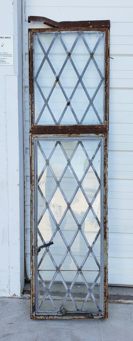 Rectangle Diamond Pane Tall Window