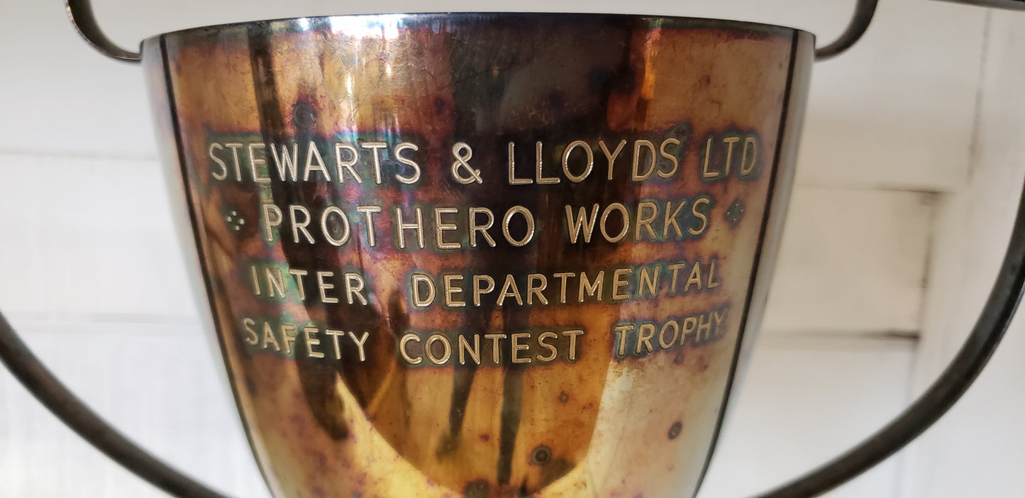 Large Antique Trophy