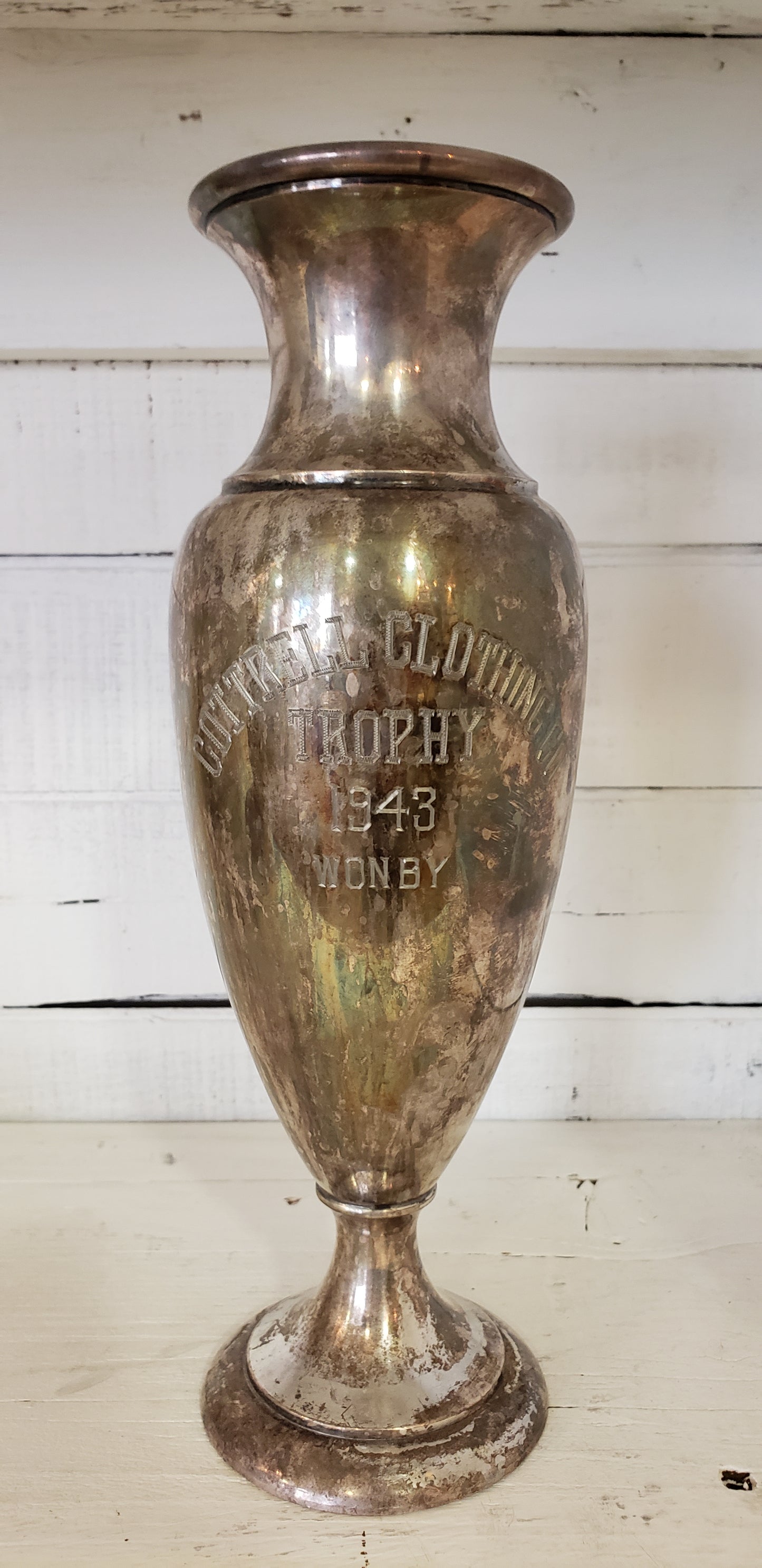 Large Antique Trophy