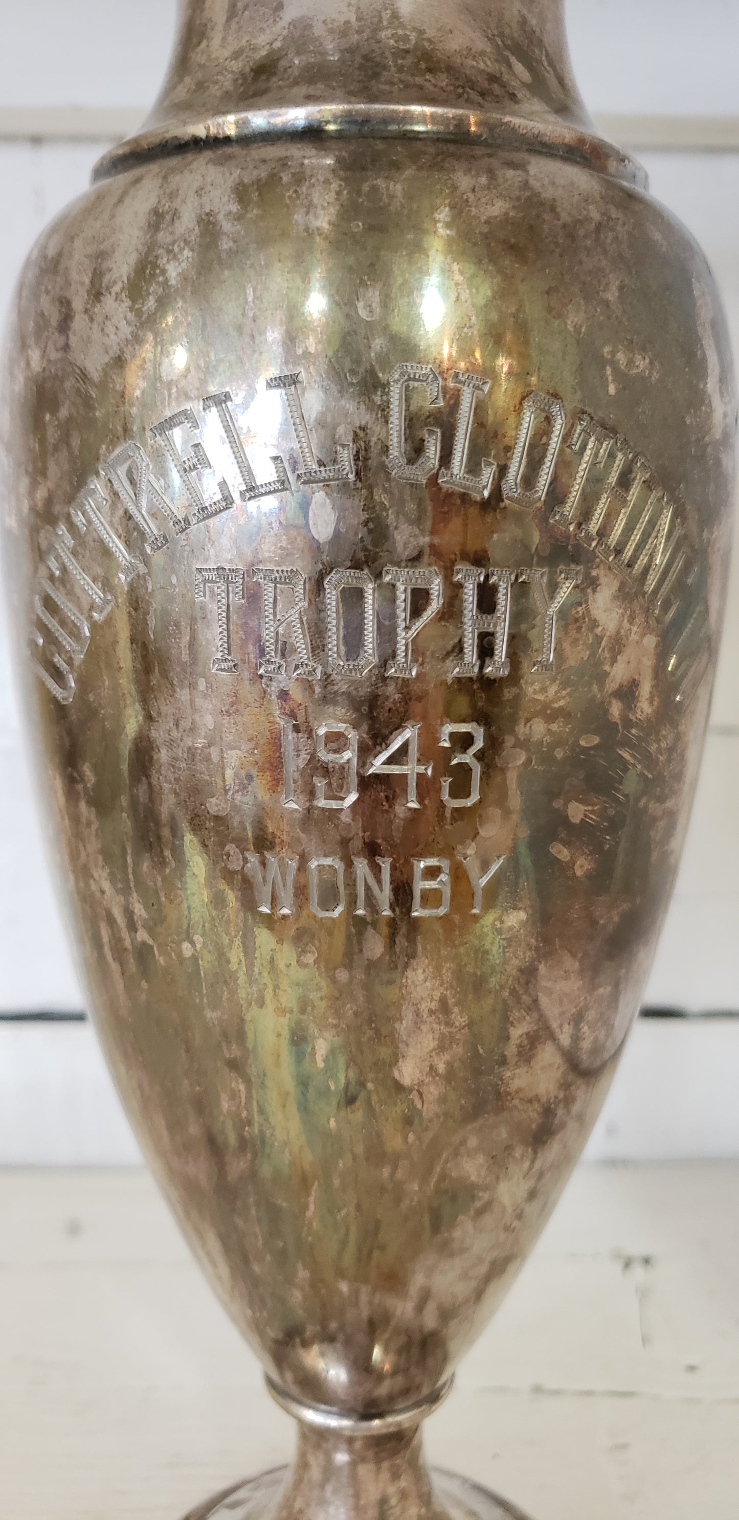 Large Antique Trophy