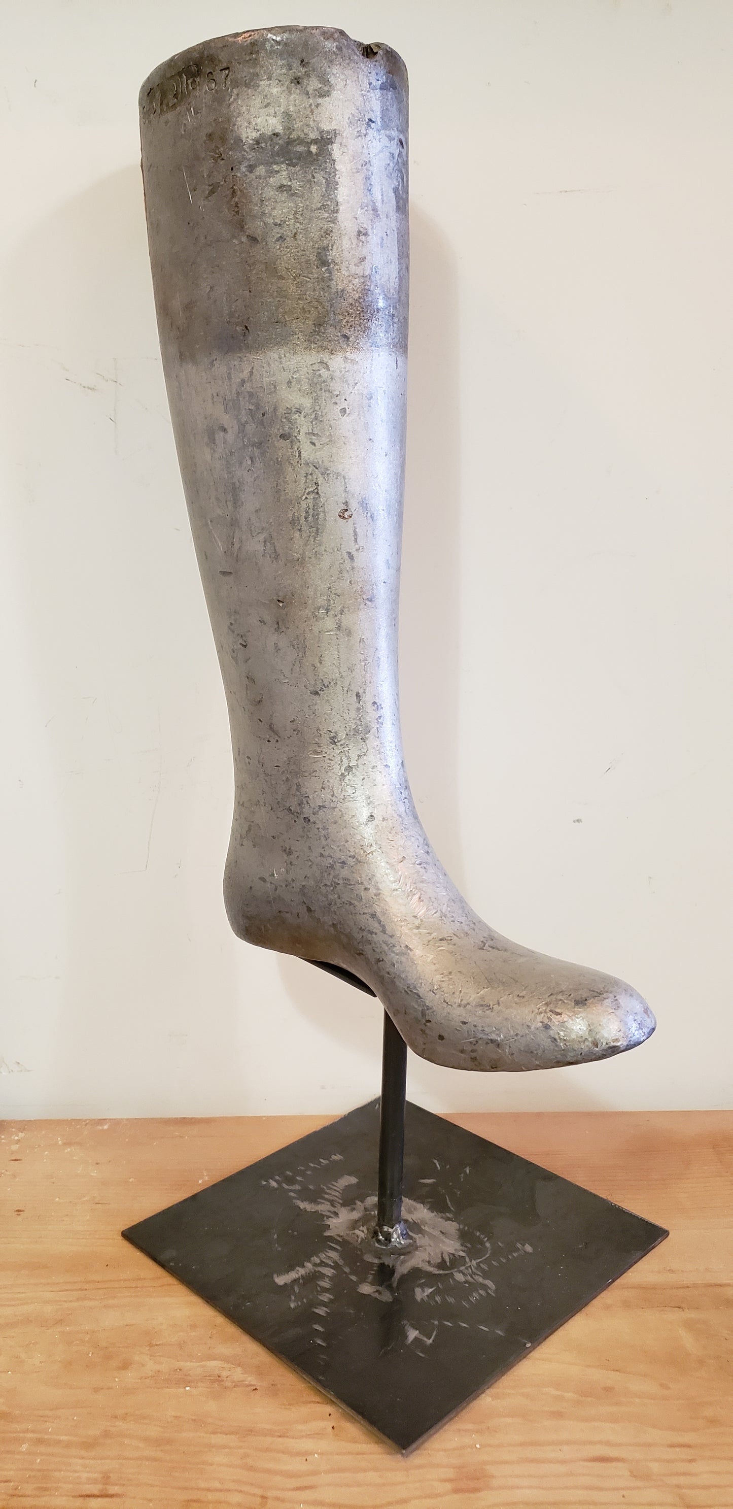Industrial Rubber Boot Mold on Stand