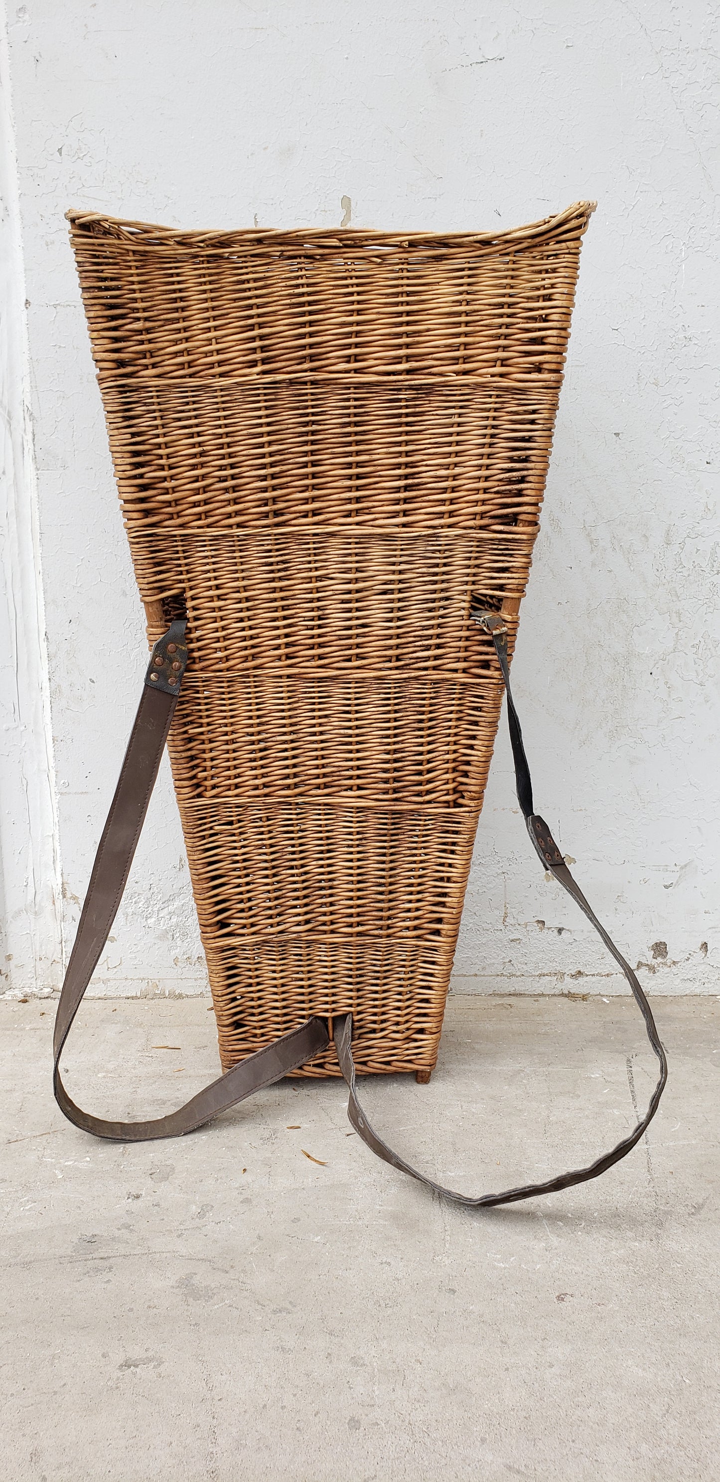 Tall Rectangular Gathering Basket