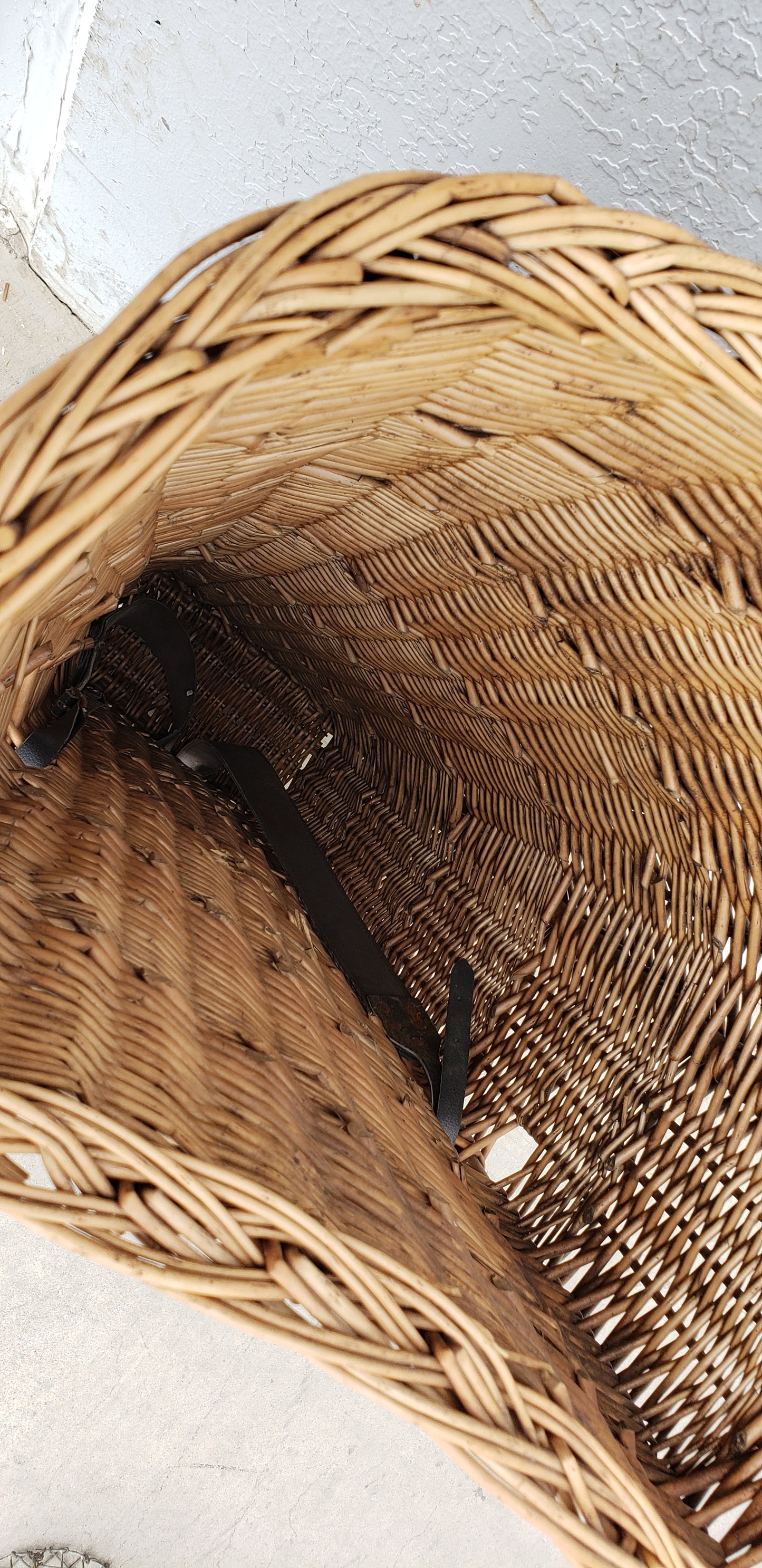 Tall Rectangular Gathering Basket