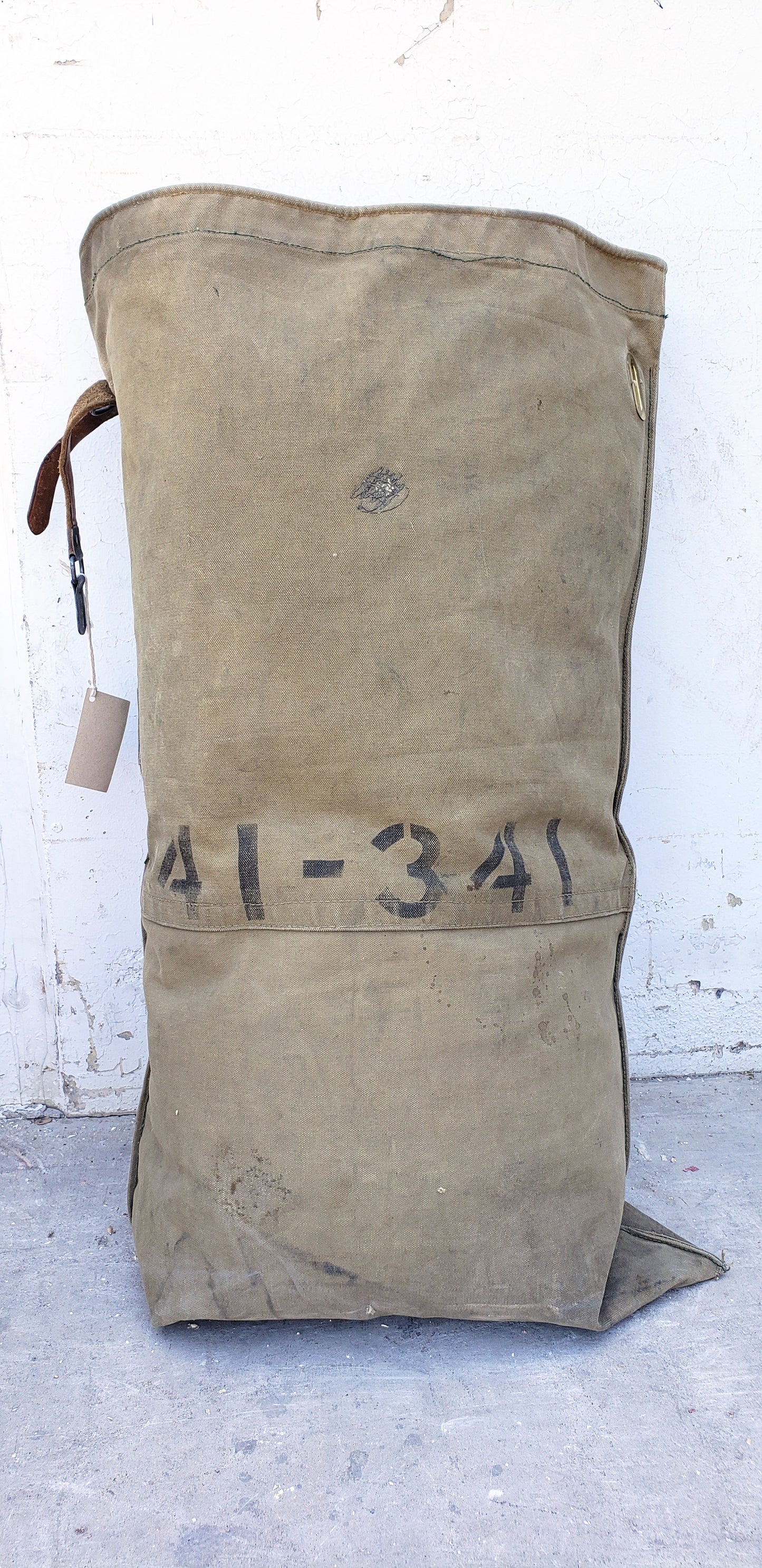 Green Duffle Pillowcase 41-341