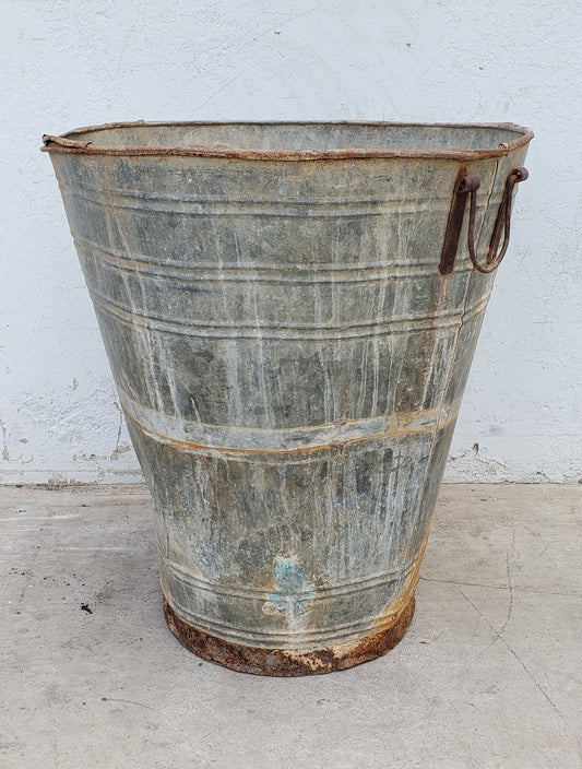 Galvanized Metal Wine Harvesting Bucket