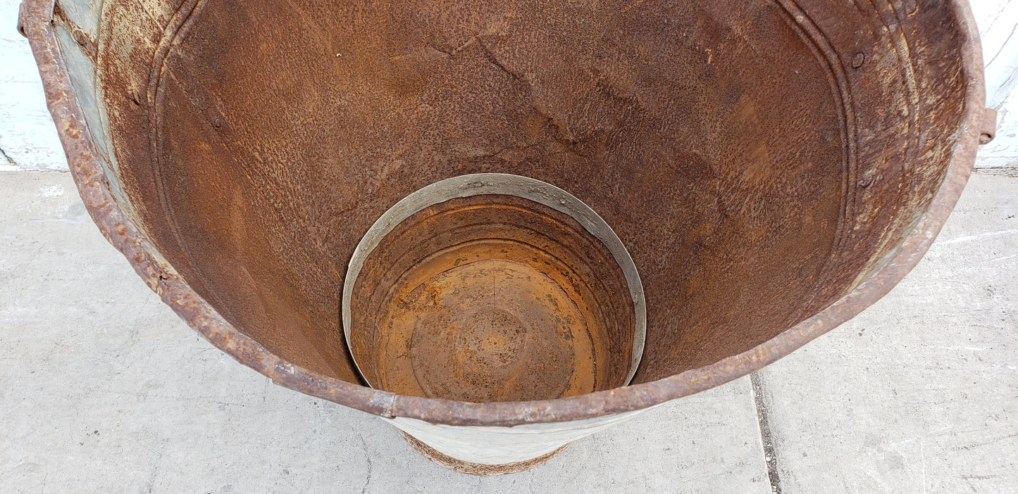 Galvanized Metal Wine Harvesting Bucket