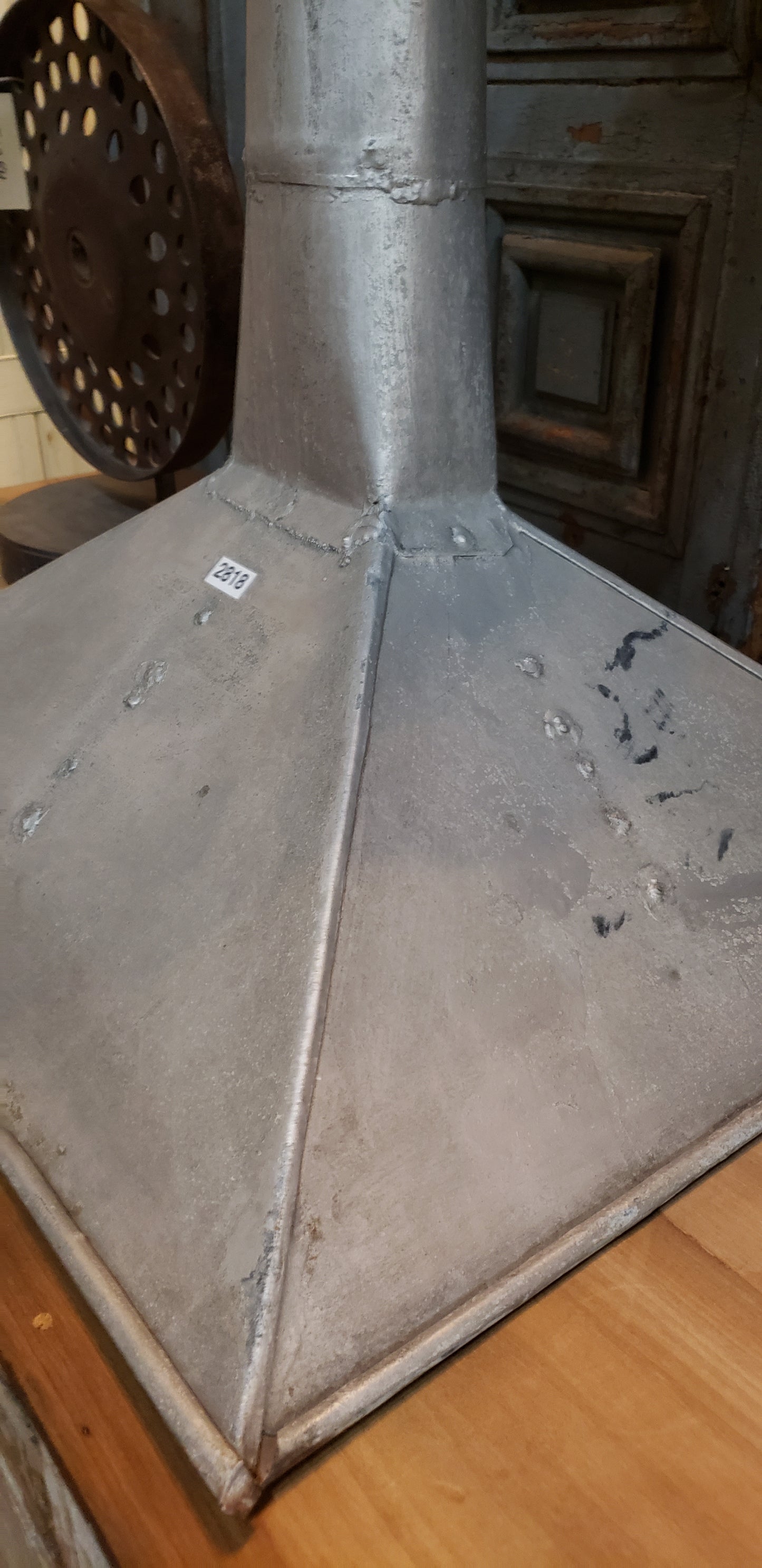 French Architectural Zinc Roof Finial