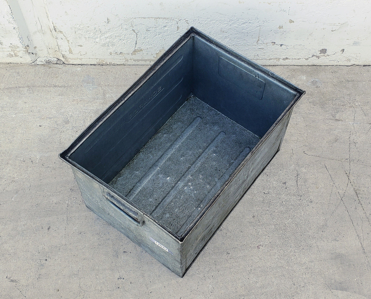 Industrial Iron Crate