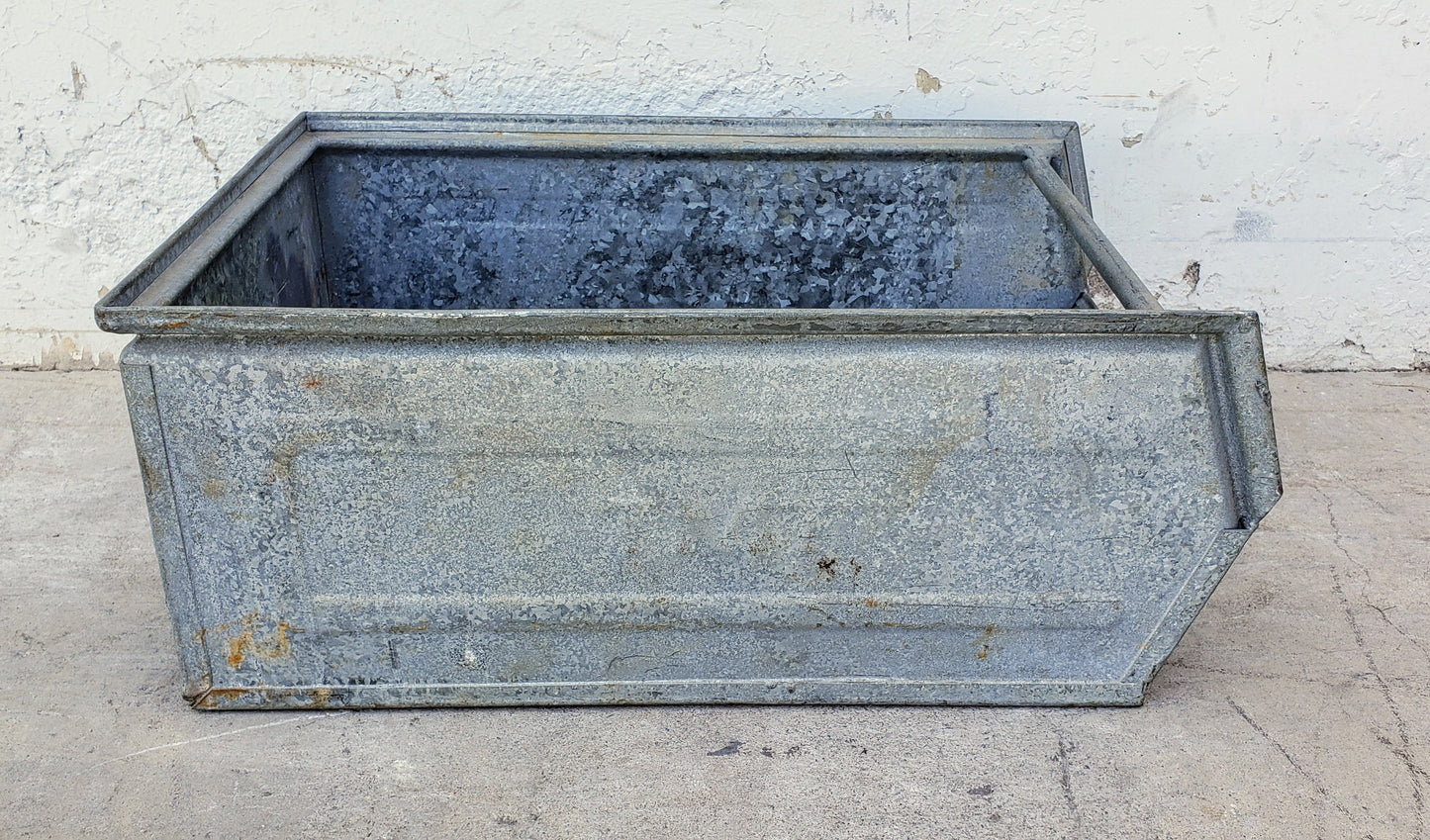 Stackable Industrial Galvanized Crate