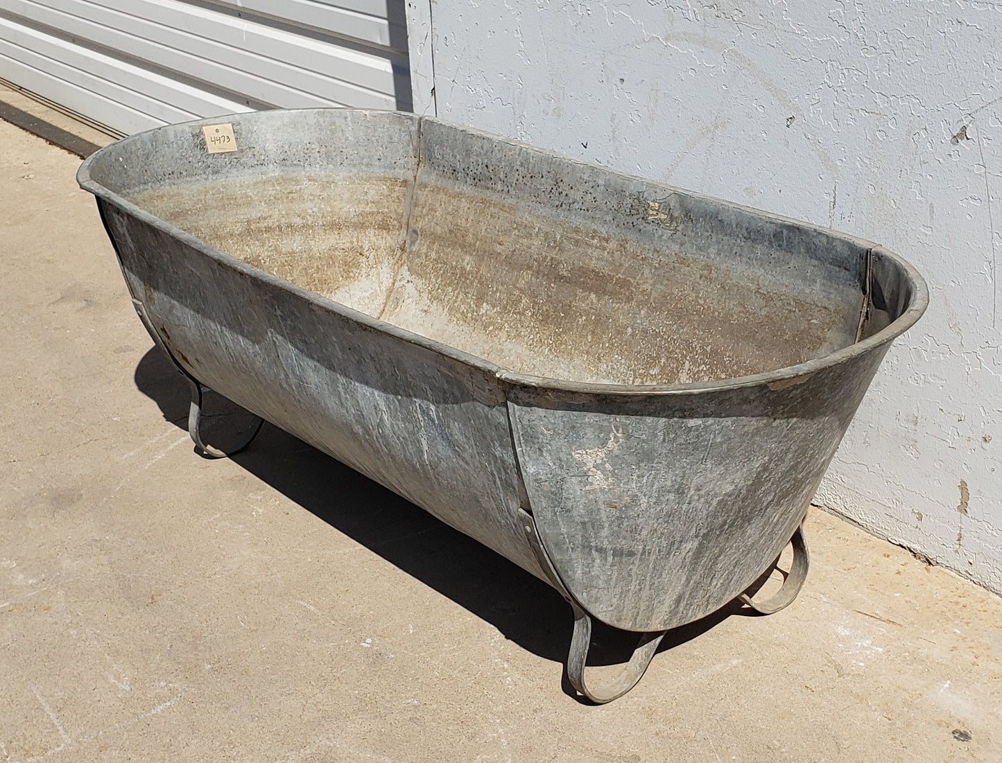 Galvanized Bathtub