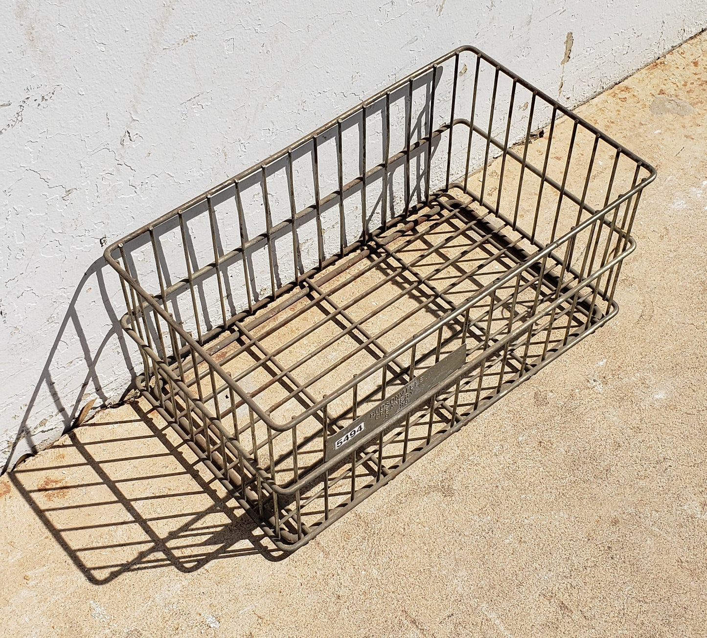 Metal Wire Milk Crate