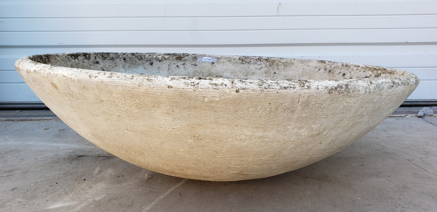 Round Willy Guhl Saucer Planter