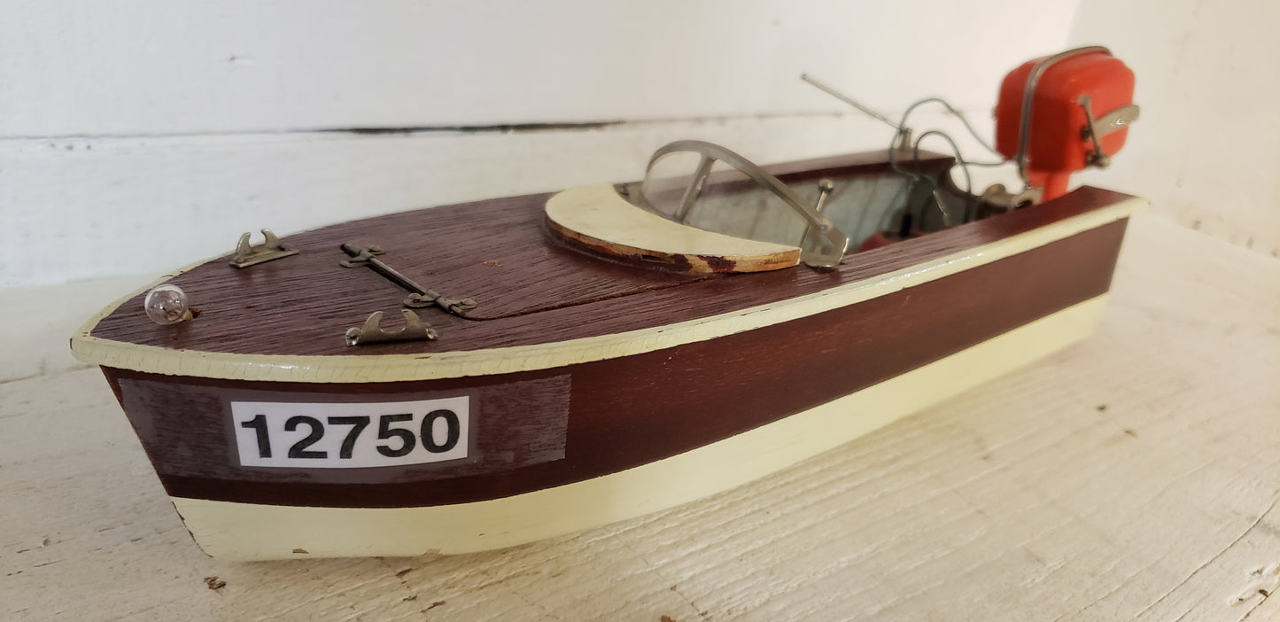 Wooden Model Boat