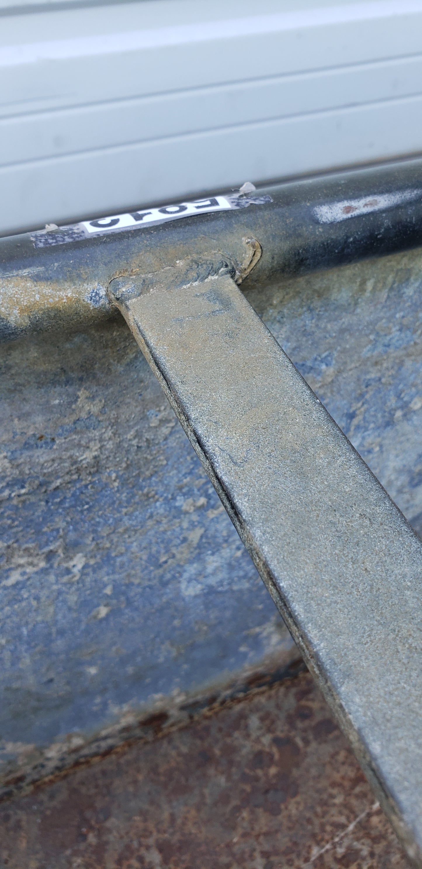Large Galvanized Metal Trough/Planter