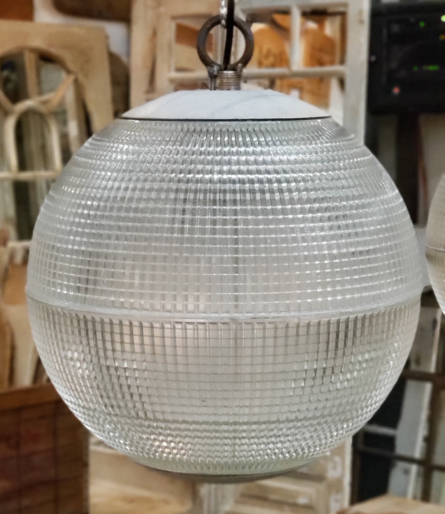 Repurposed Paris Streetlight Pendant Light (Small)