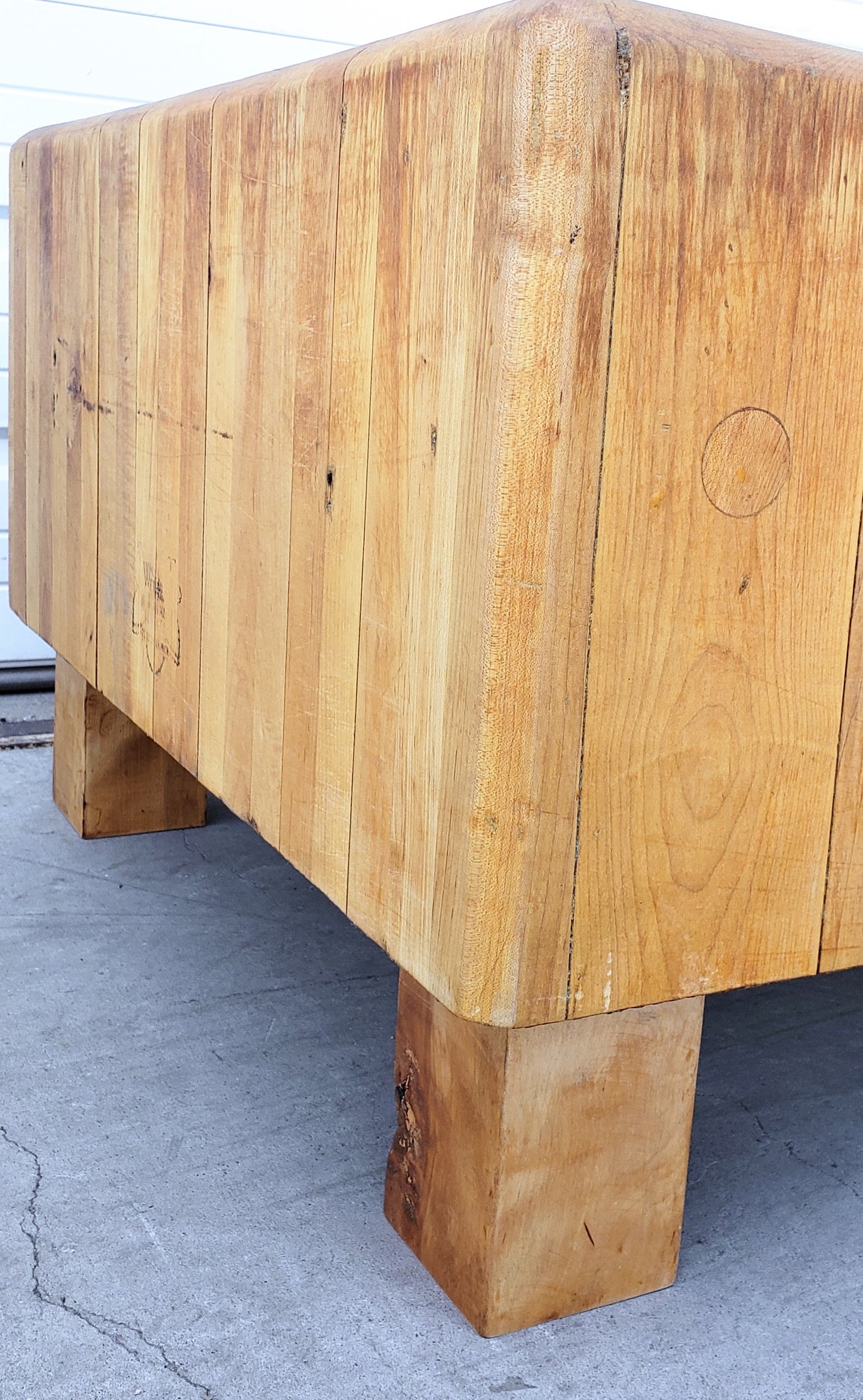 Butcher Block Coffee Table
