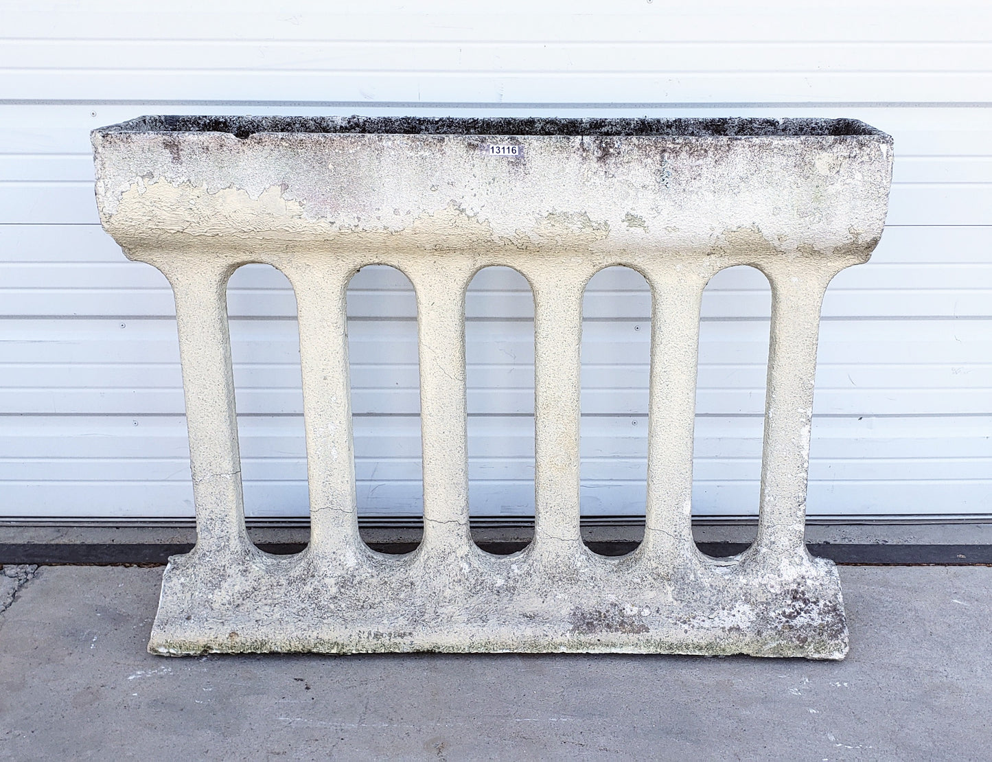 Concrete Planter Railing