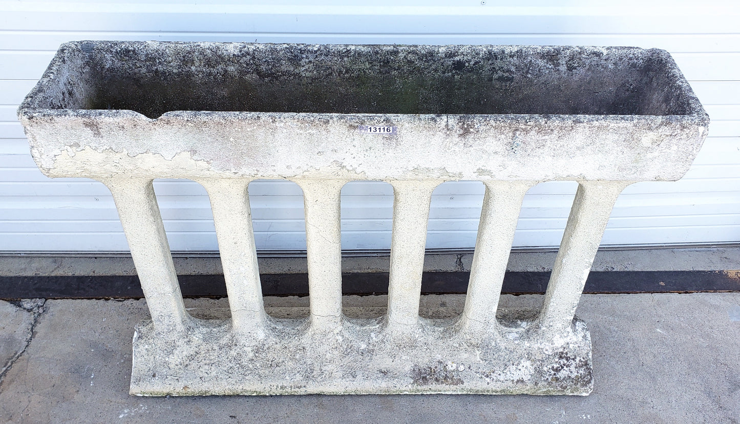 Concrete Planter Railing