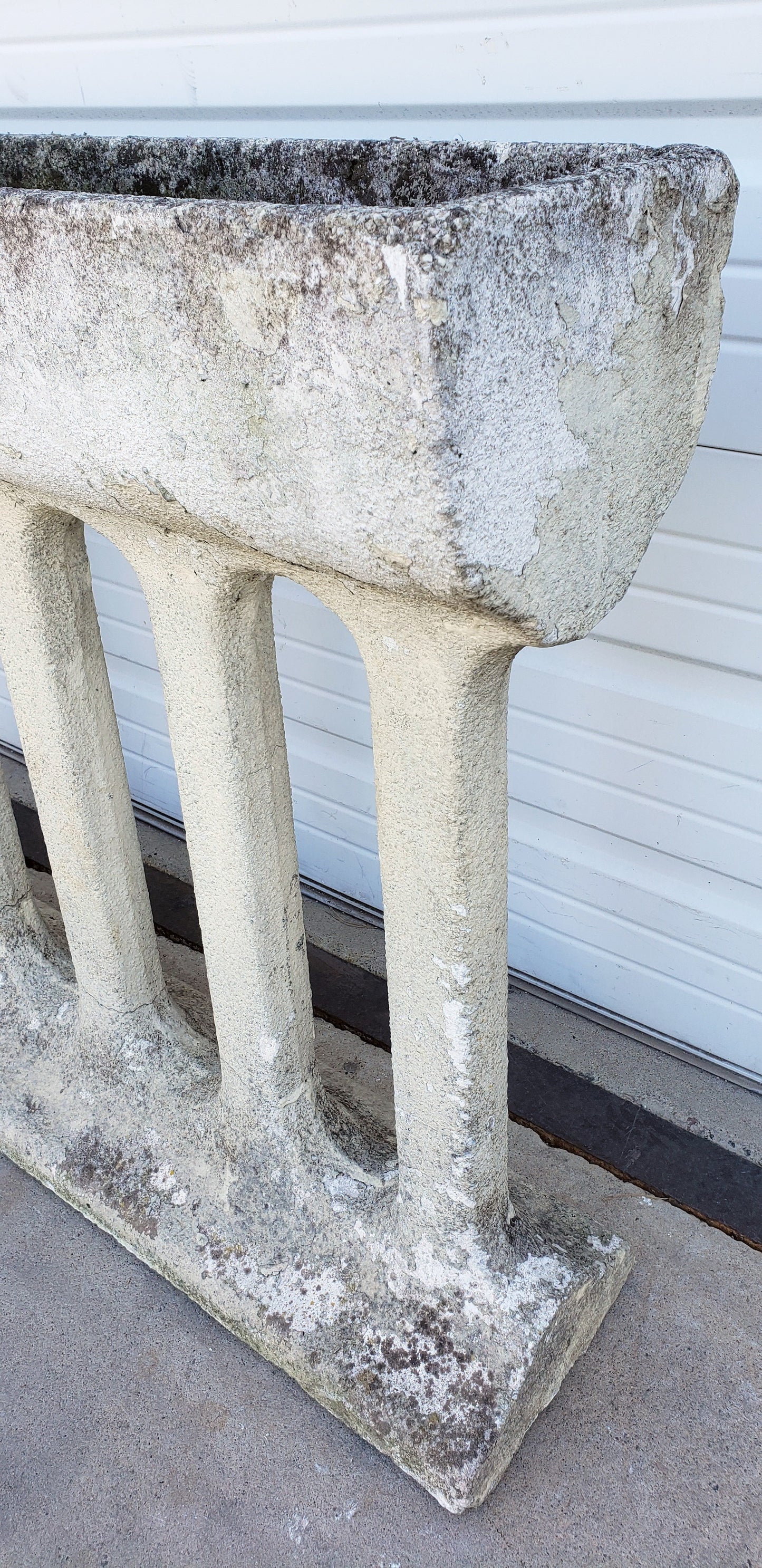 Concrete Planter Railing