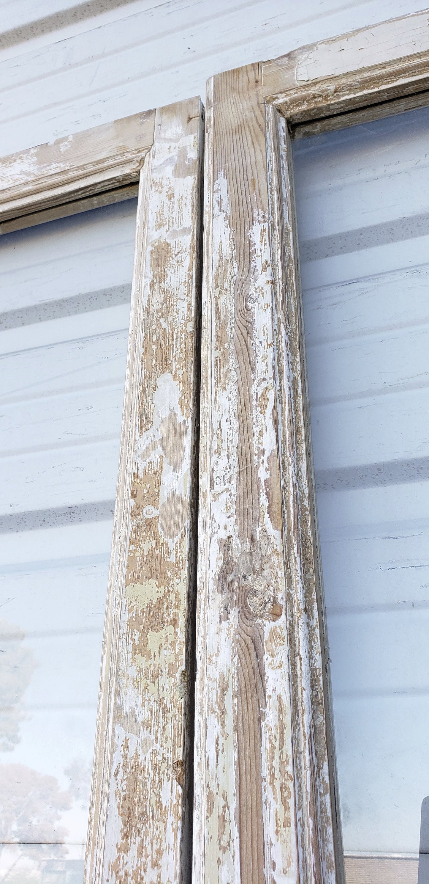 Pair of 4 Lite French Antique Doors
