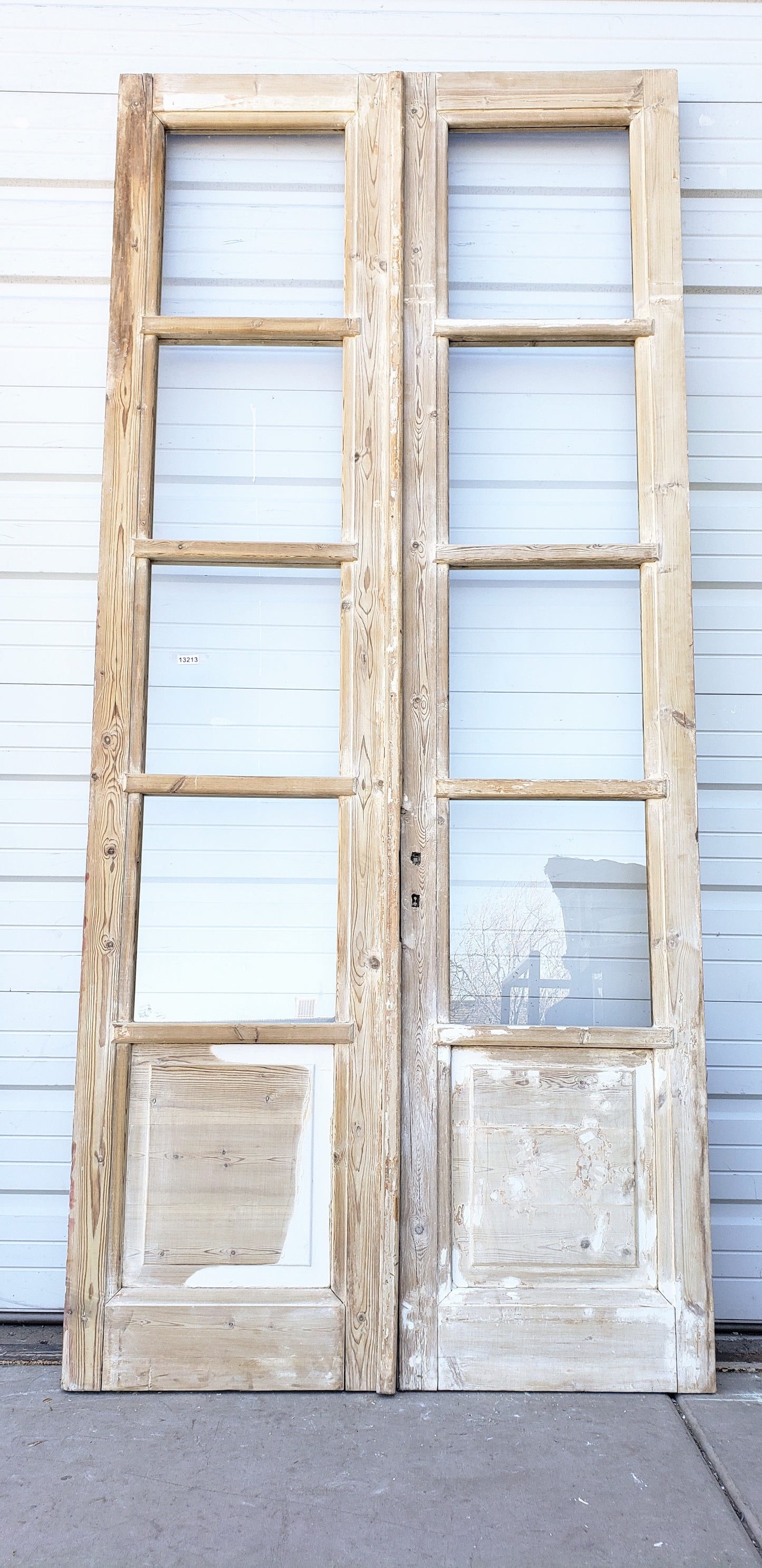 Pair of 4 Lite French Antique Doors