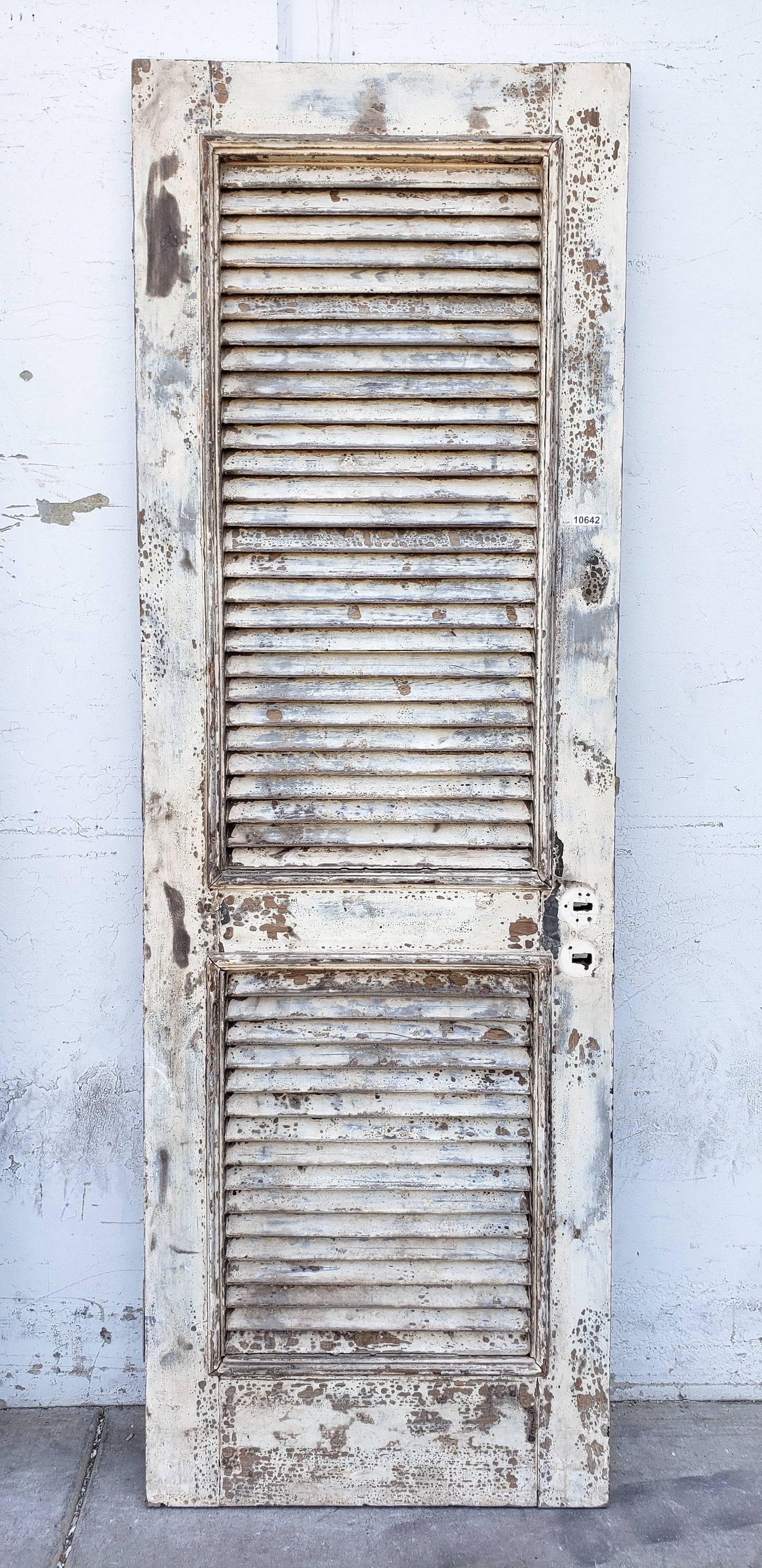 Single Wooden Shutter Door