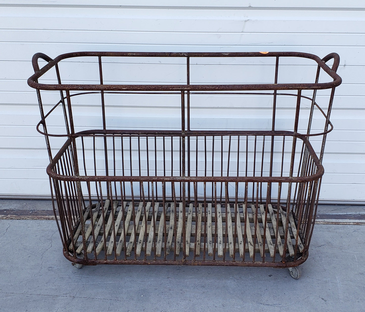 French Baguette Cart on Casters
