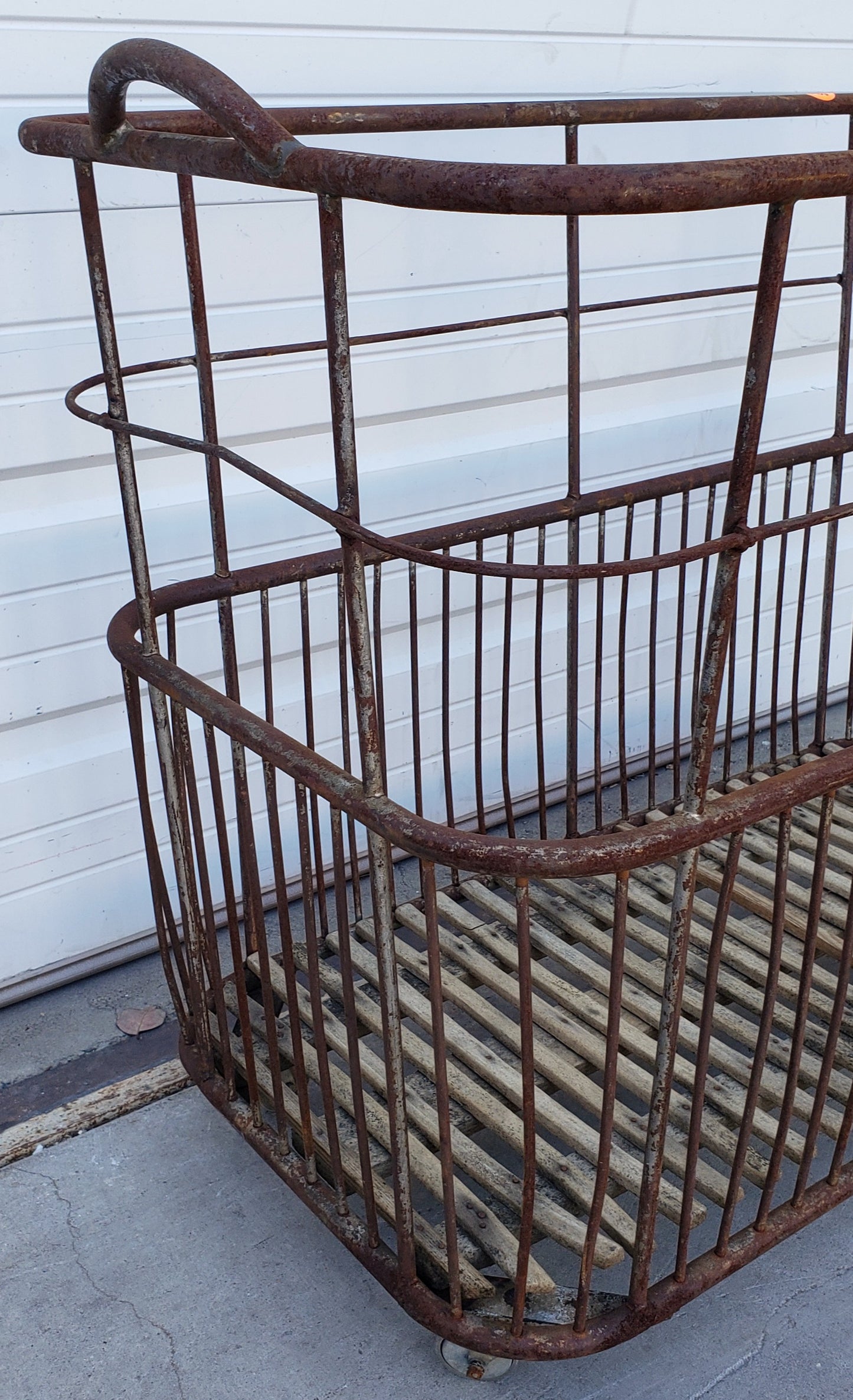 French Baguette Cart on Casters