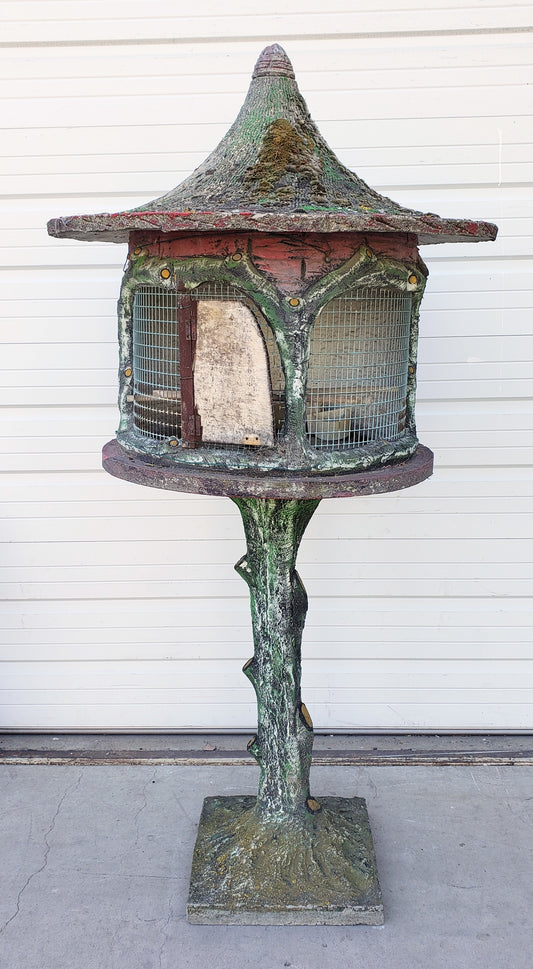 Faux Bois Bird House