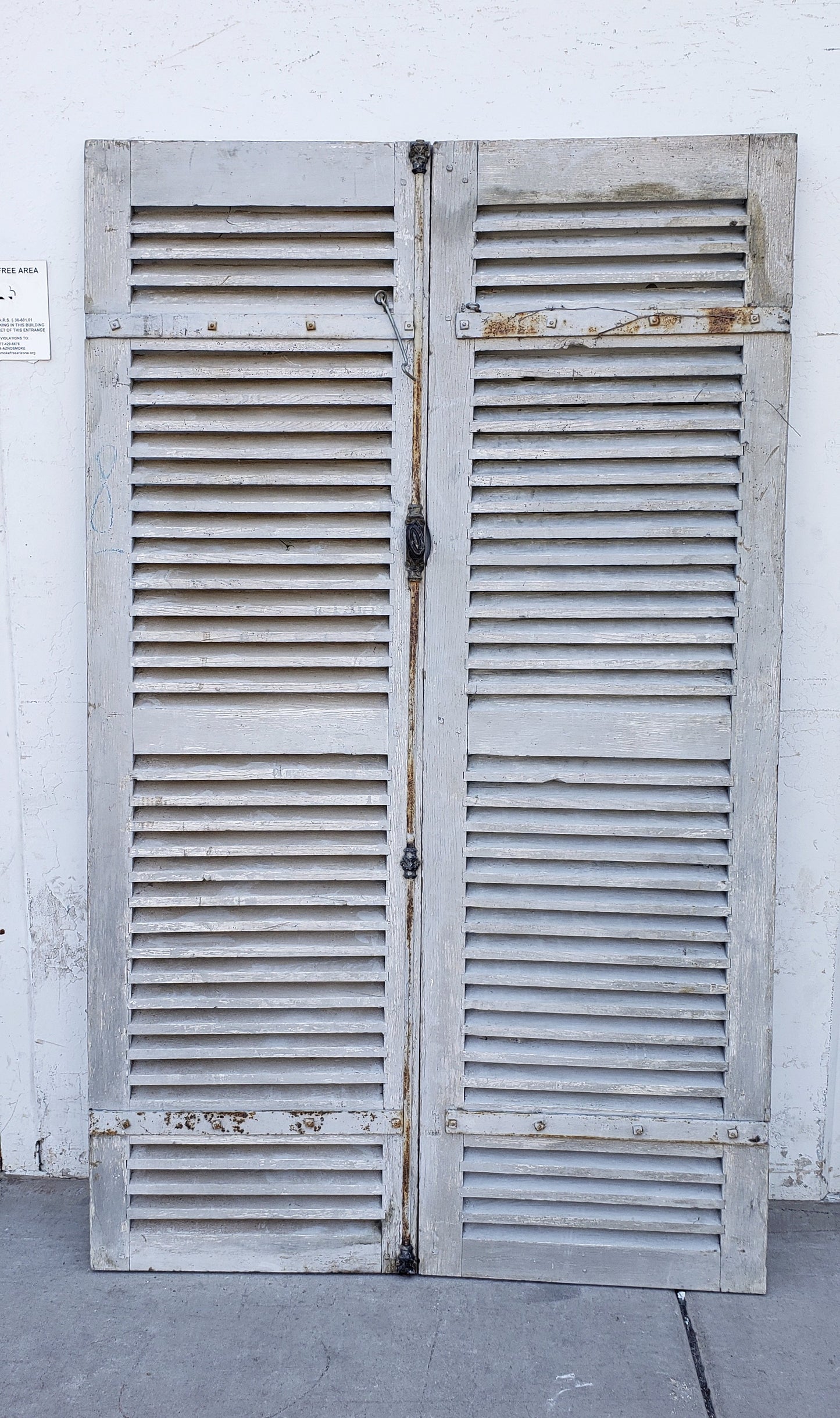 Pair of French Shutters
