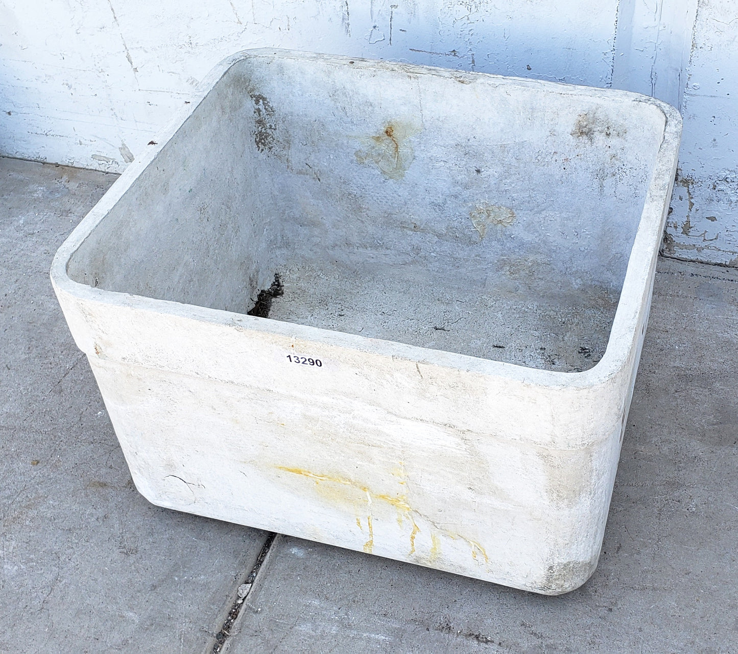 Rectangle Willy Guhl Planter