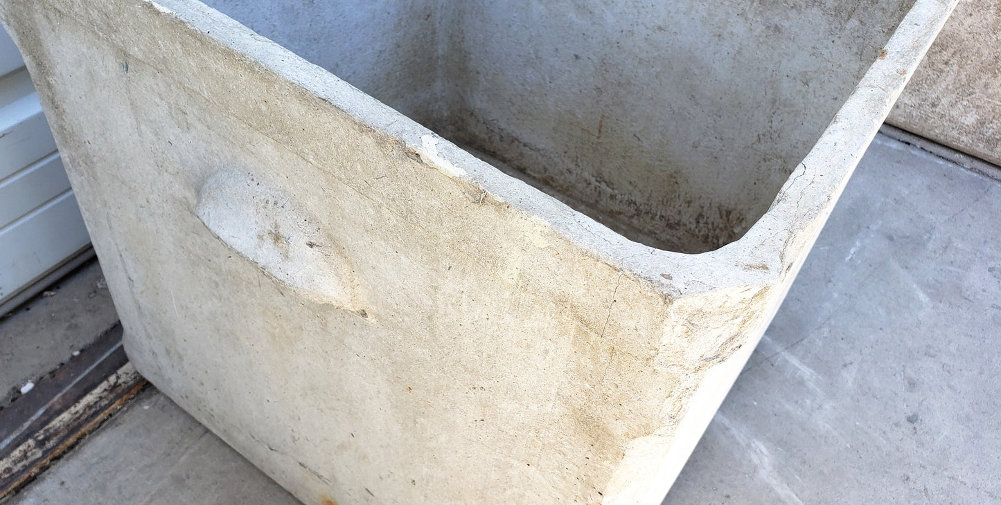 Square Willy Guhl Planter