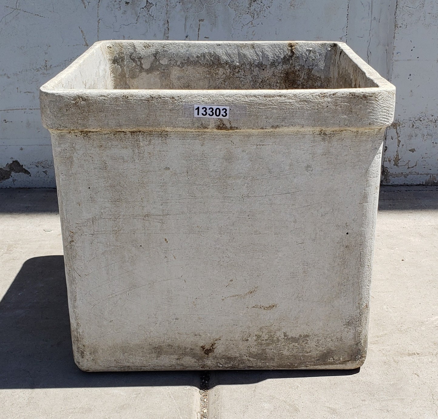 Square Willy Guhl Planter