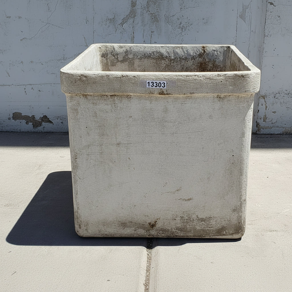 Square Willy Guhl Planter