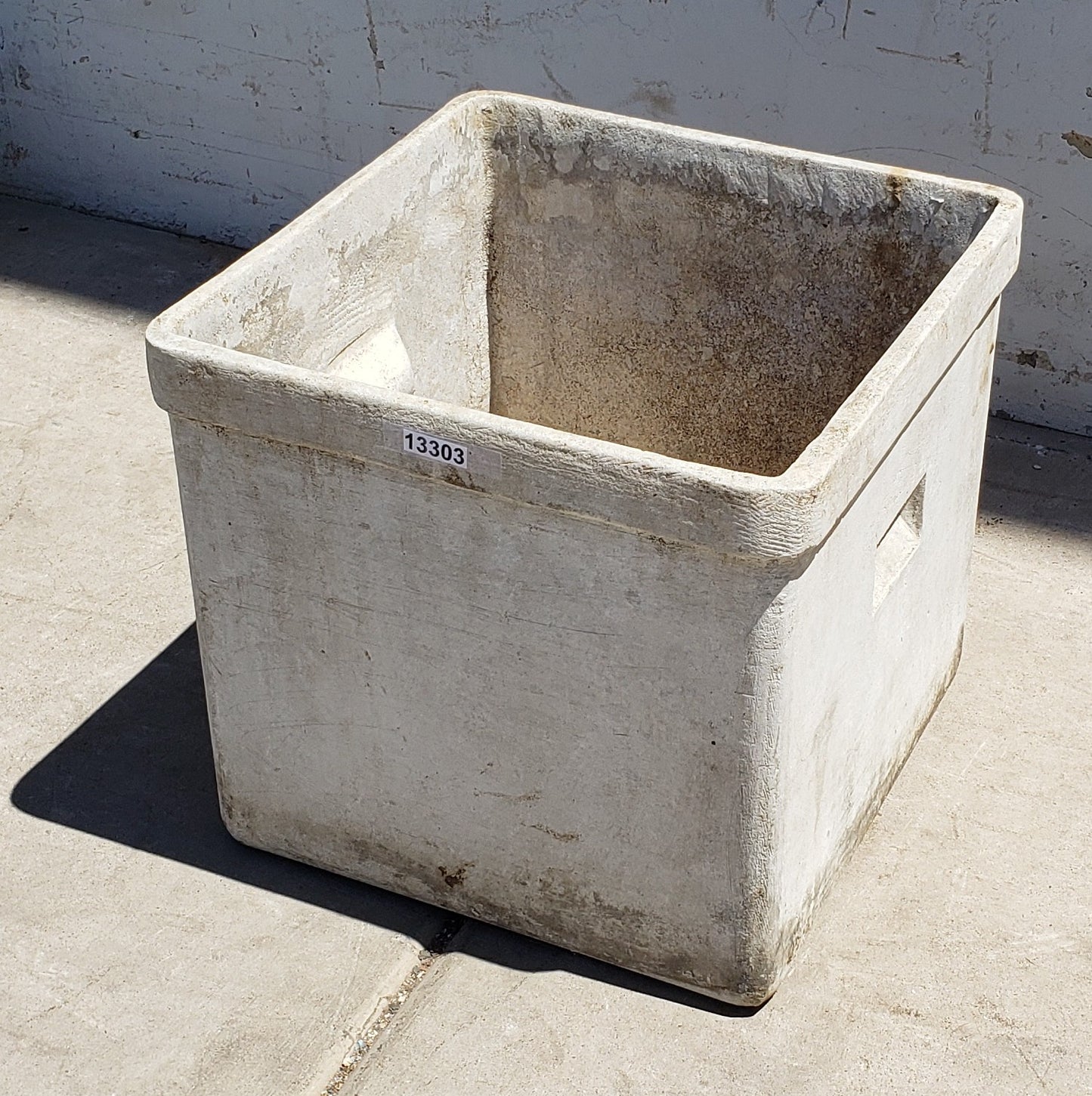 Square Willy Guhl Planter