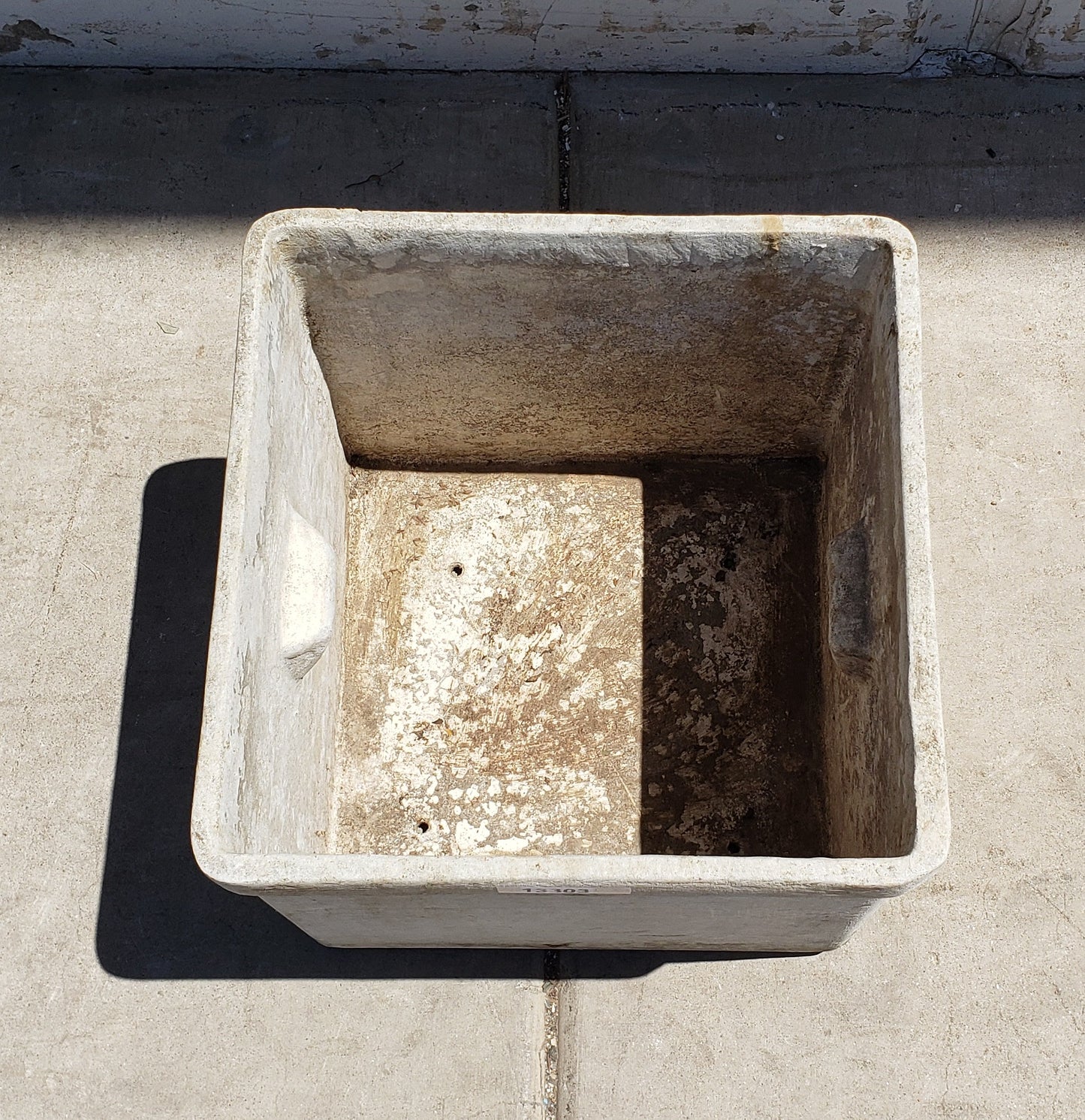 Square Willy Guhl Planter