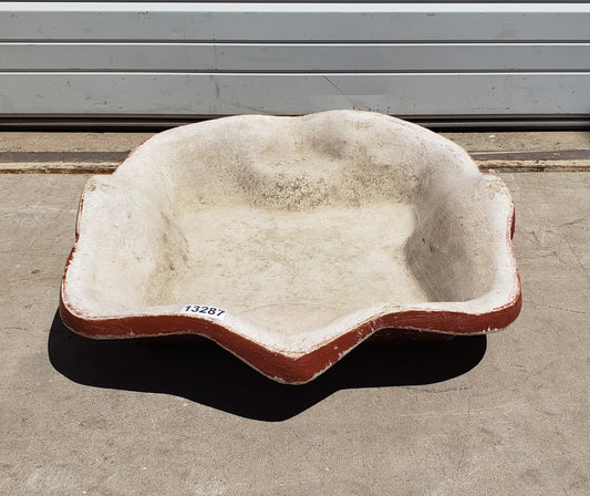Unique Willy Guhl Red Planter