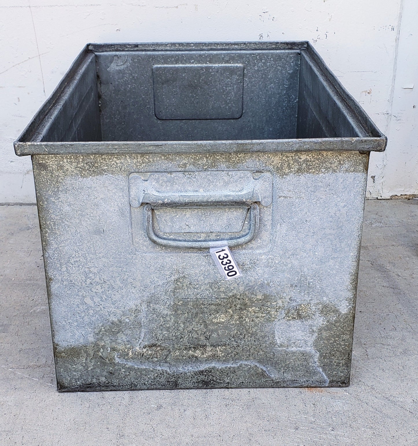 Industrial Iron Crate