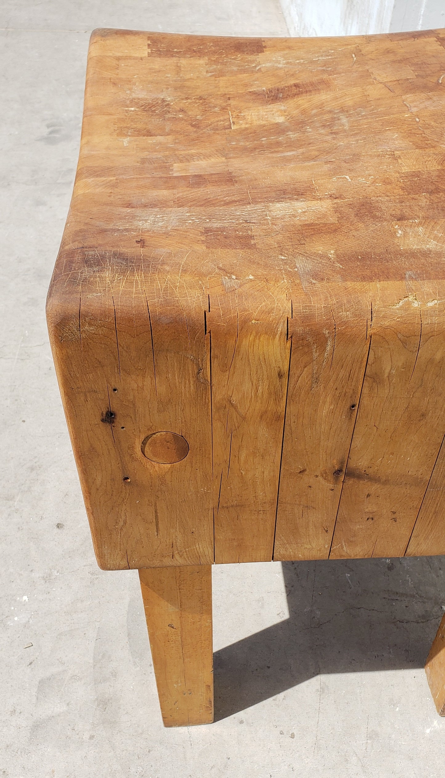 Antique Butcher Block