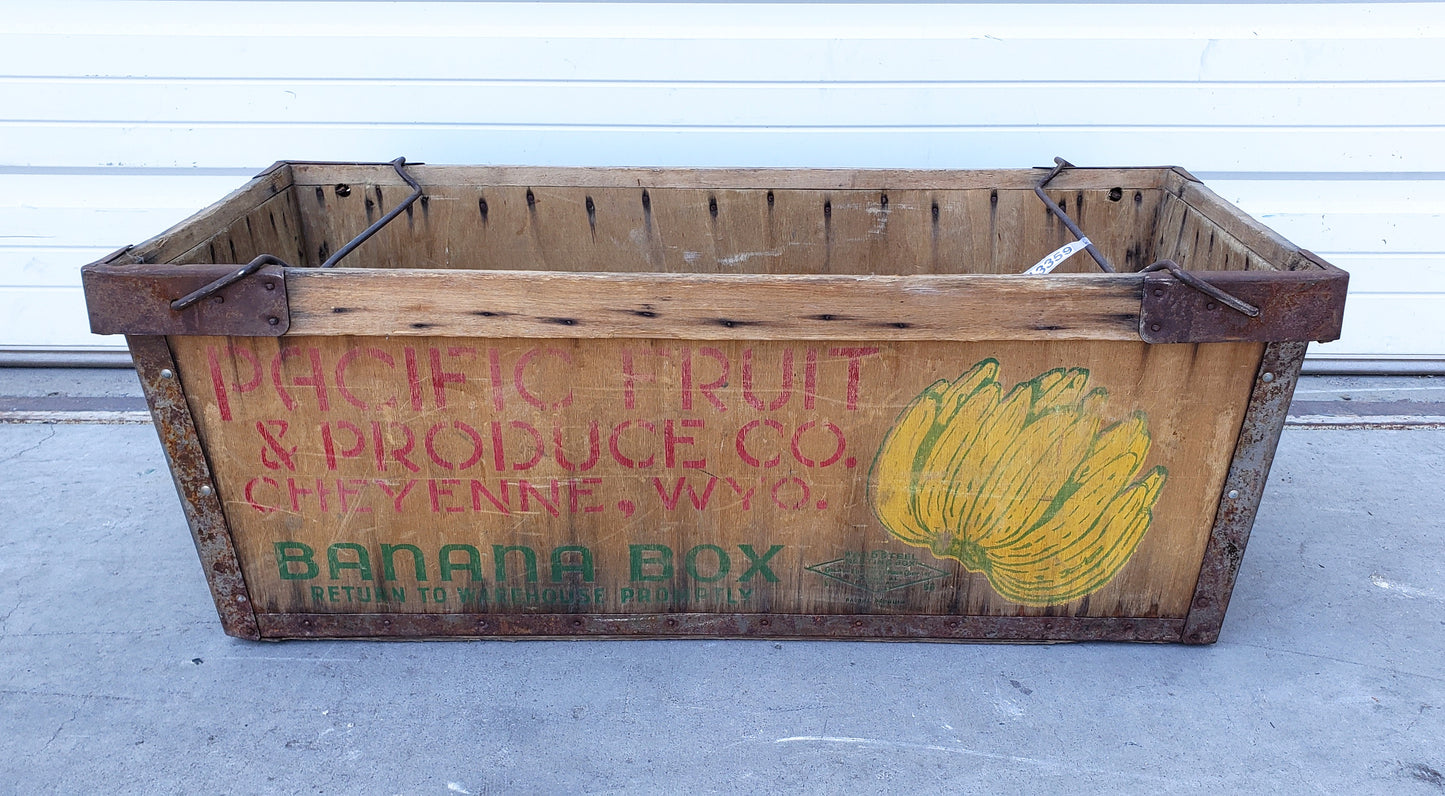 Pacific Fruit & Produce Banana Crate