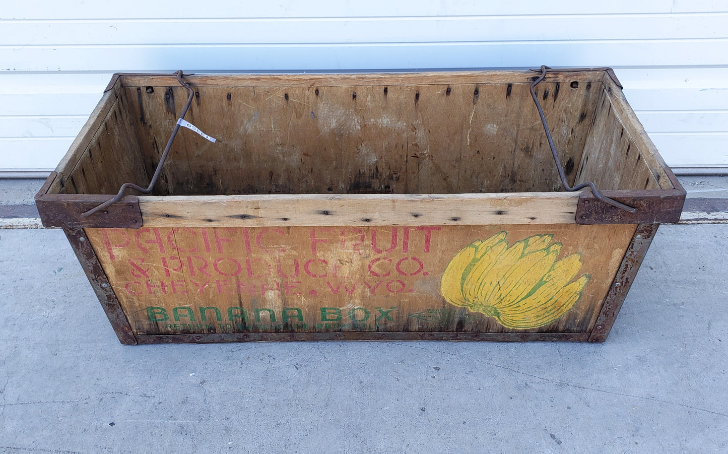 Pacific Fruit & Produce Banana Crate