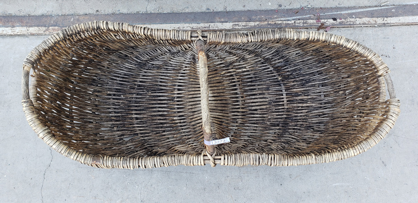 Wicker Bourguignon Basket