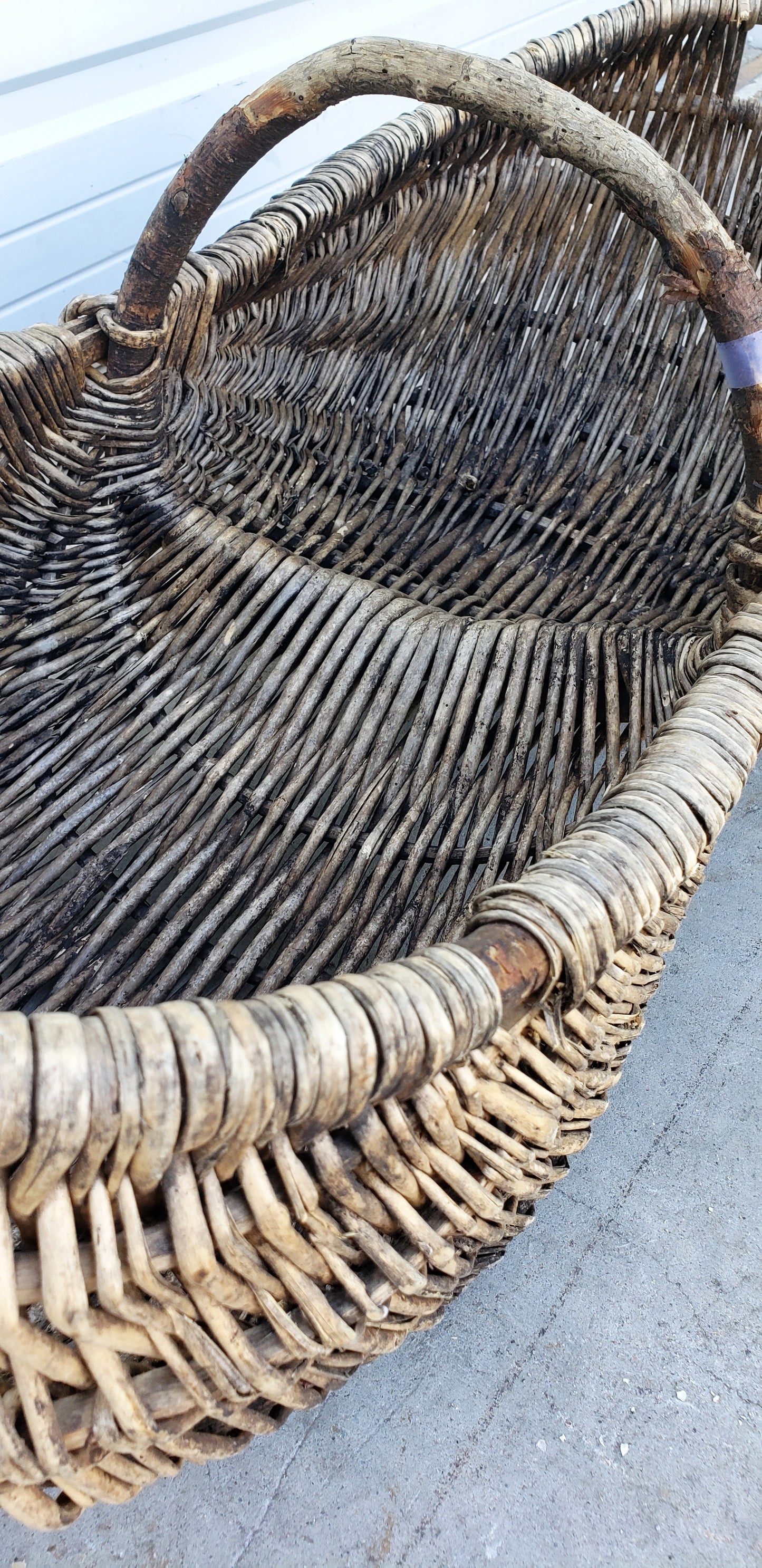 Wicker Bourguignon Basket