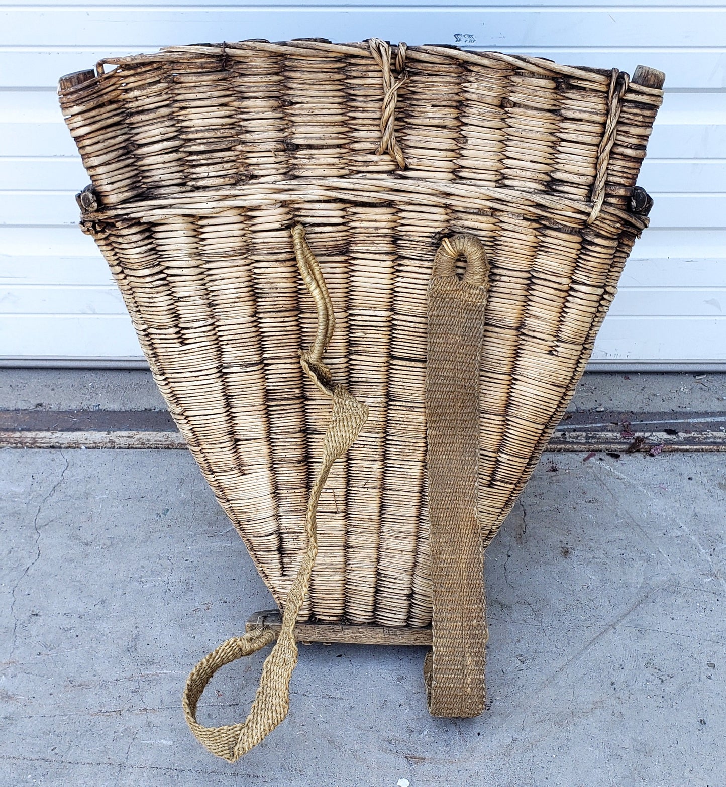 Wicker Gathering Basket