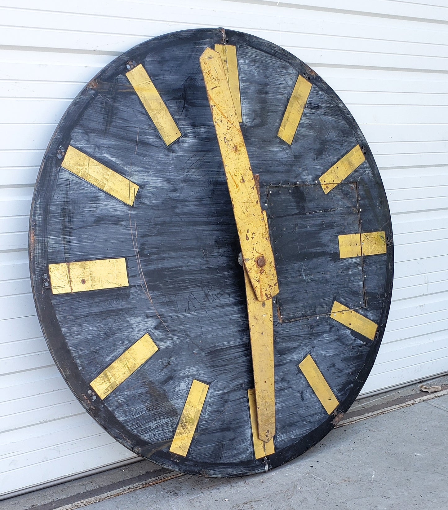 French Clock Face with Hands