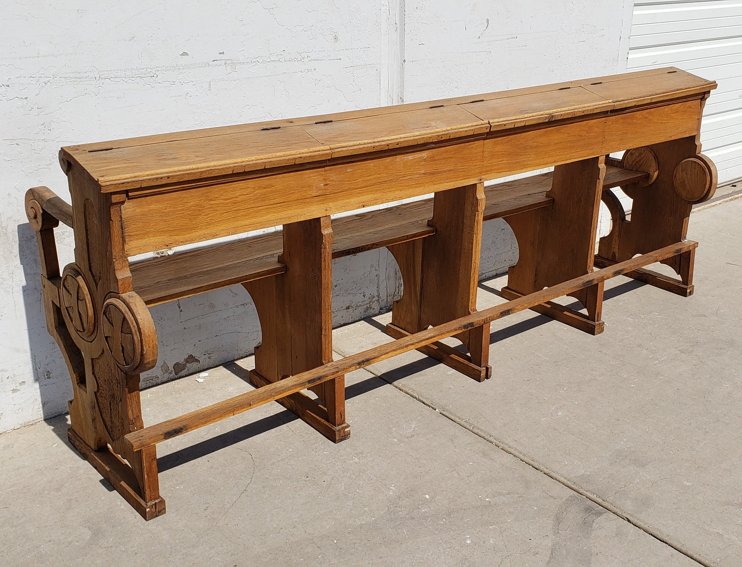 Bleached Church Pew/Bench
