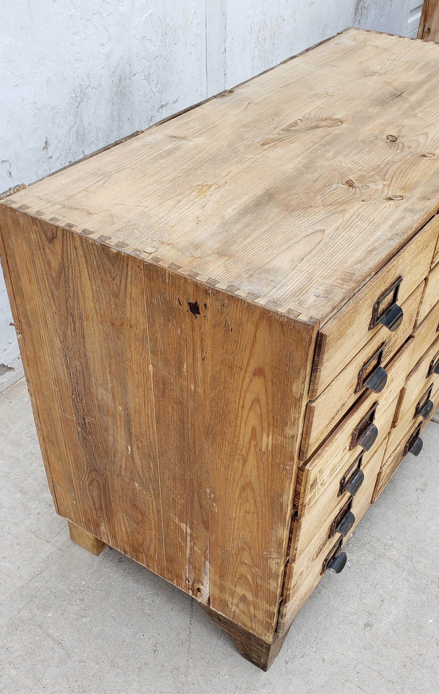 Antique Wooden Card Catalog (sold in individual sections)