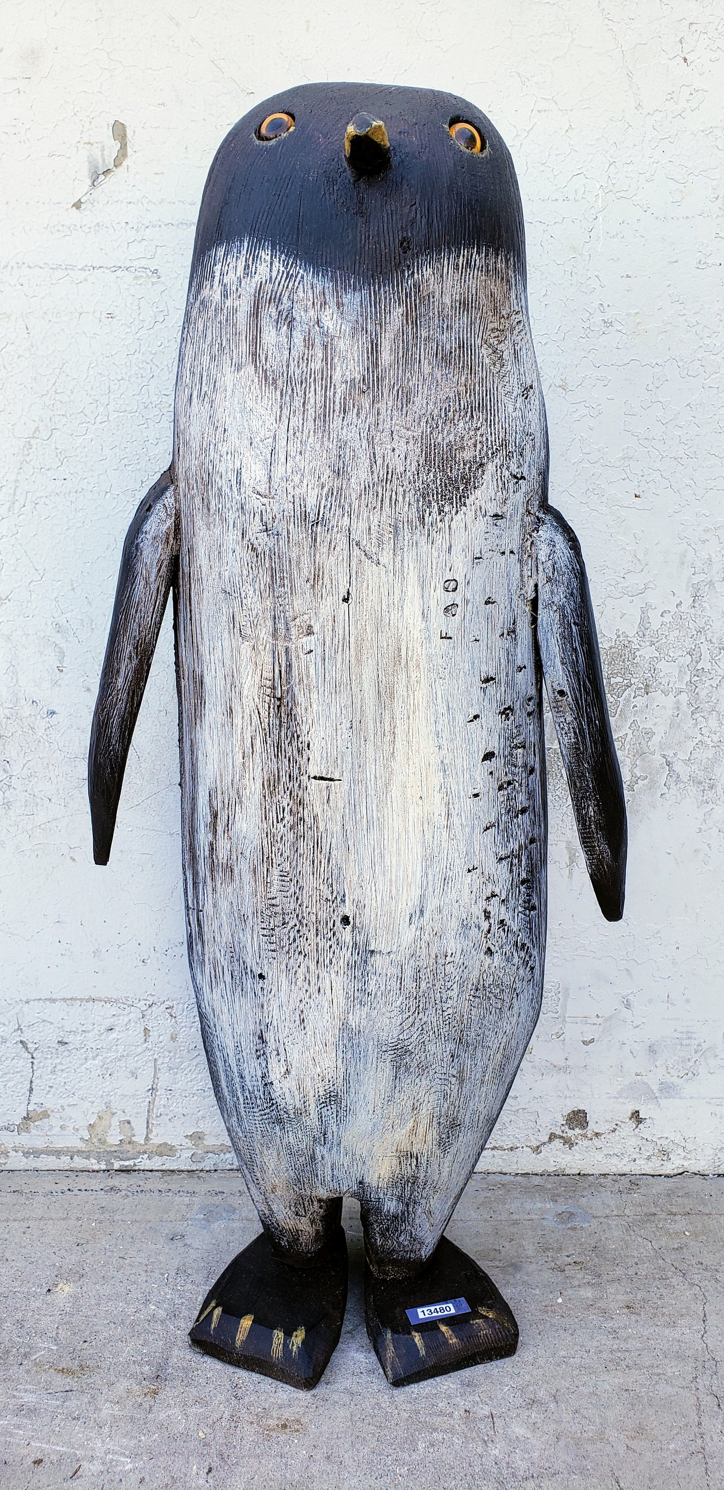 Folk Art Penguin